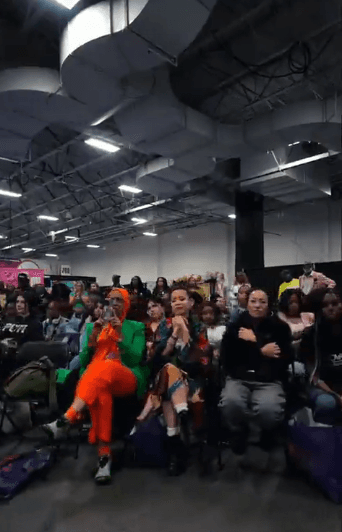 Crowd at main stage